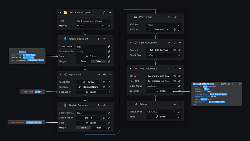 2024–11–21 Retrieval-Augmented Generation (RAG) with BuildShip